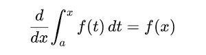微積分第一基本定理&nbsp;Fundamental theorem of calculus, First part