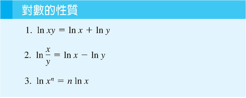 對數計算