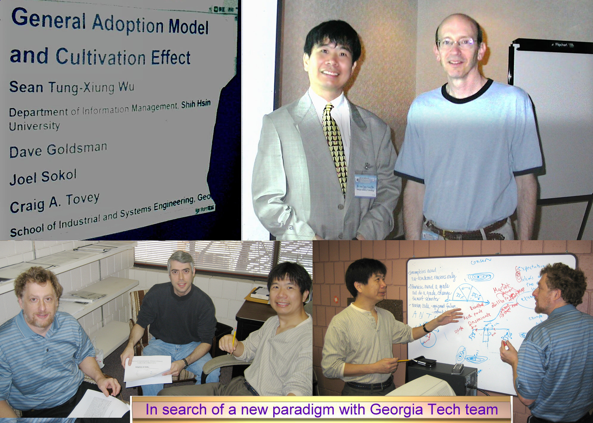 吳統雄和在美國喬治亞理工成立「Adoption Modeling」國際研究團隊