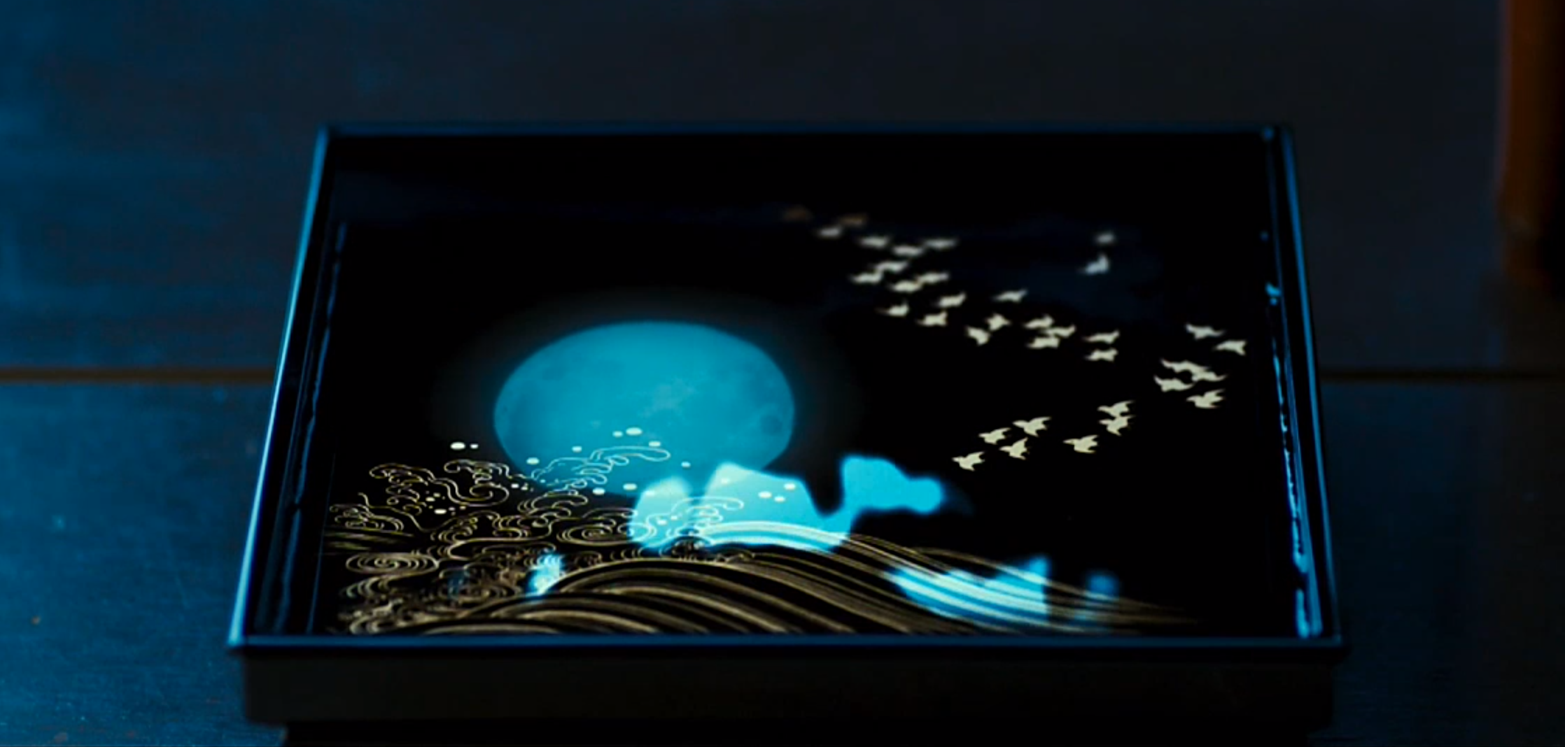 千利休的多感官作品「水中明月」