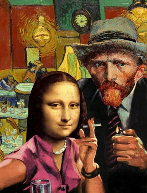 arry Kite&nbsp;異常拼貼畫