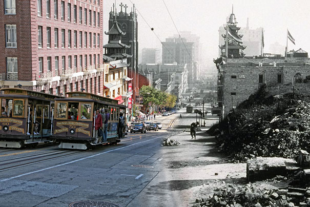 三藩市大地震今昔 San Francisco Earthquake 1906