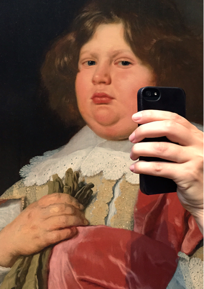 古人畫像自拍系列 Portrait Paintings Take Selfies