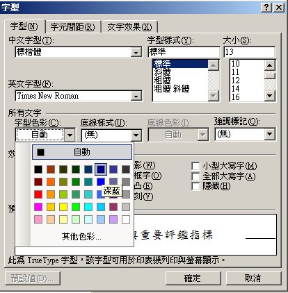 字的設計