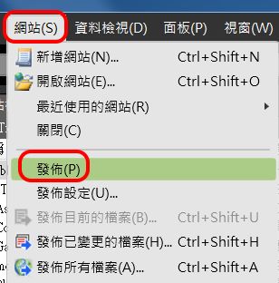 使用 Expression Web 發布網站/電子書