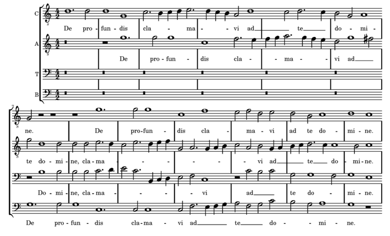 Josquin des Prez 的卡農經文詩