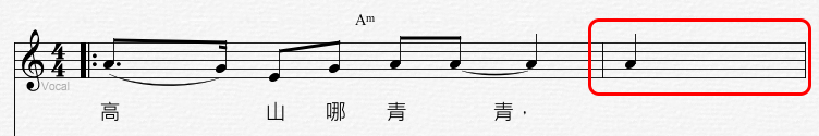 Set Time Signature 事後變化拍子設定