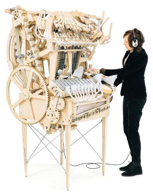 Marble Machine built and composed by Martin Molin